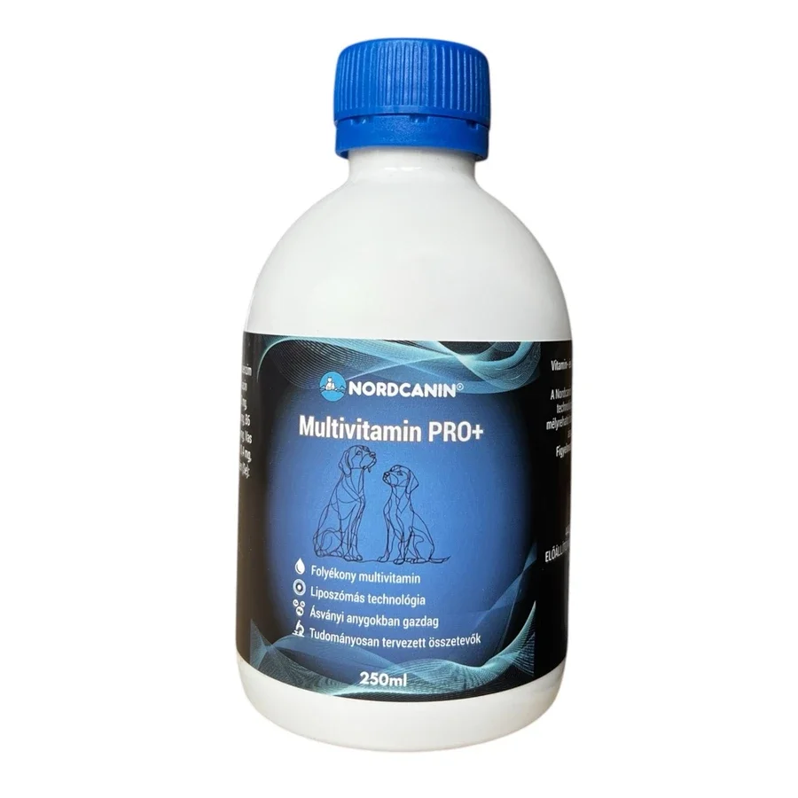 Nordcanin Multivitamin PRO+ 250 ml – eredeti termékfotó